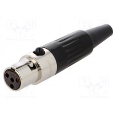 Lizdas laidui Mini XLR 4pin